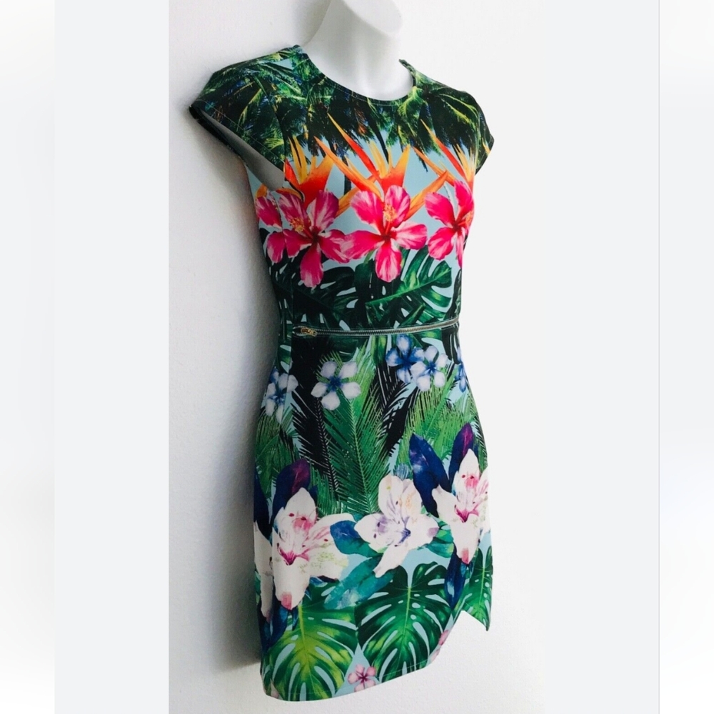 Divided Tropical, Vacation, Resort, Paradise Dress